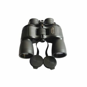 Black Compact Bird Watching Binoculars 10X50 For Hunting 122m / 1000m Bright