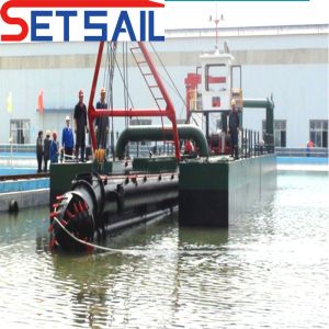 14 Inch Cutter Suction Dredger for Reservoir Sand Dredging Cu Mins 447kw US