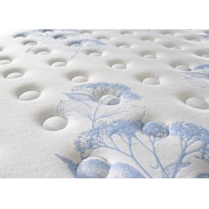 Anti - Bacterial 3 Zoned Mattress , Memory Foam Pocket Spring Mattress