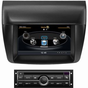 Car navigation system for Mitsubishi L200 (Low) with smart TV phonebook OCB-0941