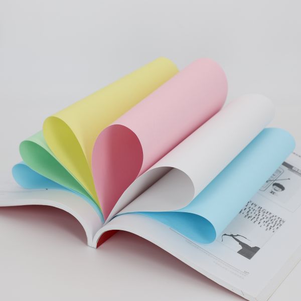 Buy CB CFB CF Blue and Black Imagine Auto Copy Paper Jumbo Paper Roll For Laser Printer at wholesale prices