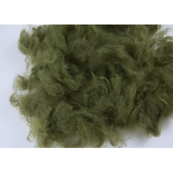 Reliable PET Staple Fiber 3D*32MM Superfine Microfiber Antipilling And Anti Napping
