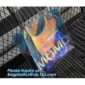 Crossbody Shoulder Messenger Bags Clear PVC Crossbody Bag Waterproof, Shoulder