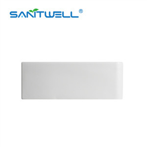 AB8457 Modern Rectangular Art Basin Above Counter Basin Ceramic Basin