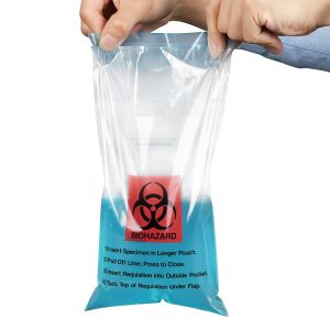 95kap LDPE Thick 0.04mm Autoclave Plastic Bags Biohazard Ziplock
