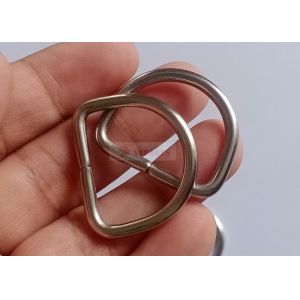 25x30mm Metal D Rings For Fabrication Of Removable Insulation Blanket