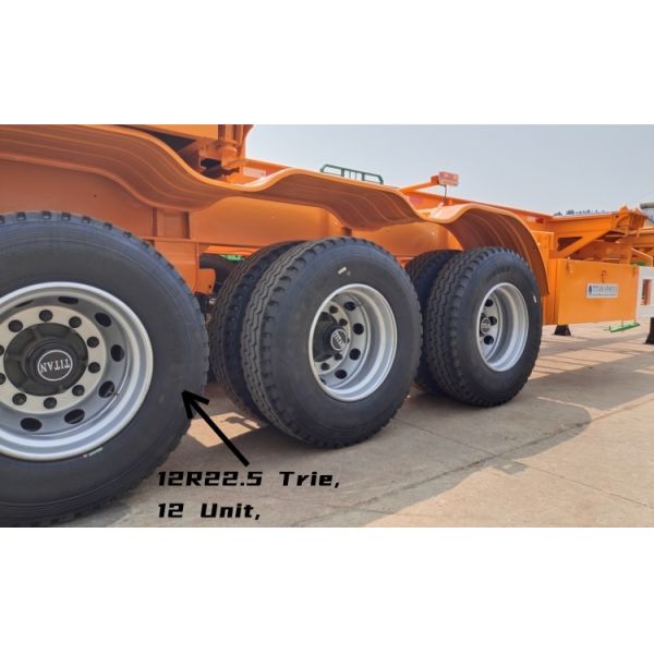 40ft Shipping Container Trailer for Sale | 40 Ft Container Trailer for Sale | Container Semi Trailer