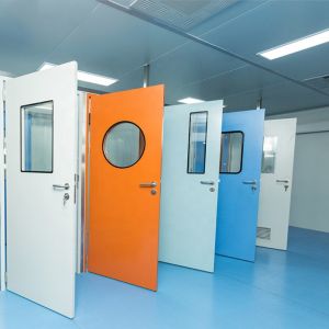 China 60min 90min 50mm Leaf Honeycomb Steel Fire Exit Doors on sale