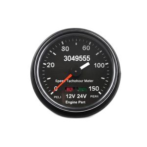 EexcavaStart Cummins 3049555 Speed Tachohour Meter 12V 24V Engine Part