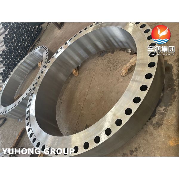 Forged Flange, ASME SA105 Carbon Steel Body Flange For Shell And Tube Heat