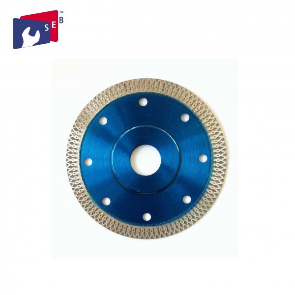Buy Smooth Diamond Saw Blades , Cutting And Grinding Ceramic Tile Saw Blades at wholesale prices