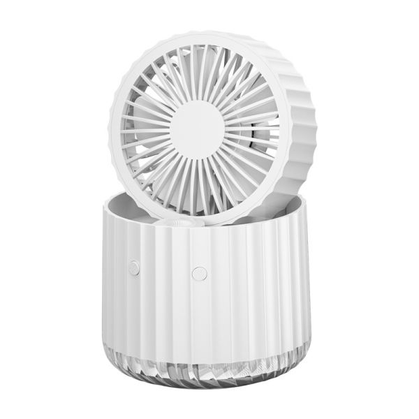 Ultra-Quiet Desktop Cooling Fan for Office and Dorm 1000mAh/1200mAh Battery Capacity