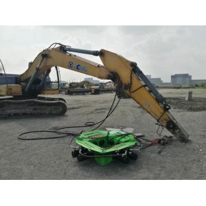 Suqare Hydraulic Pile Breaker / Concrete Pile Cutter Less Noise KP500S