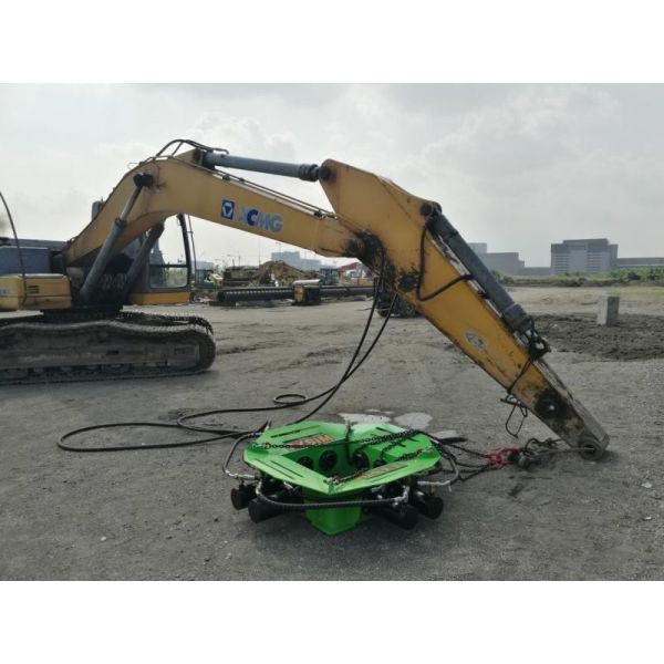 Buy Suqare Hydraulic Pile Breaker / Concrete Pile Cutter Less Noise KP500S at wholesale prices