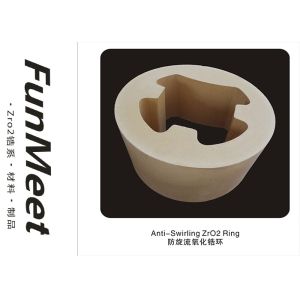 Buy cheap Anti Swirling Zirconia Ceramic Rings , High Temp Ceramic Plates In Converter from wholesalers