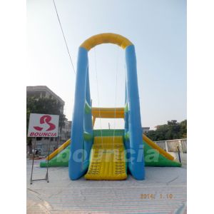 Customized Inflatable Water Toys, Inflatable Action Tower Wirh Swing