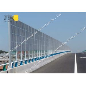 Louver Hole Noise Barrier System Steel / Aluminum Coil Sound Insulation