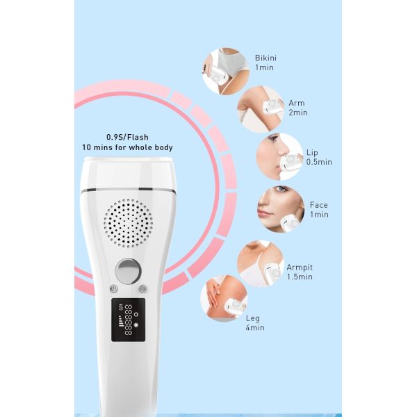 990 Thousand Shot Fast Ipl Beauty Machine Laser Permanent Hair Removal