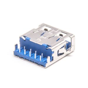 Quality USB3.0 A Type, Receptacle, Through Hole Type, Reflow Soldering, Offset,H=2.11, HULYN for sale