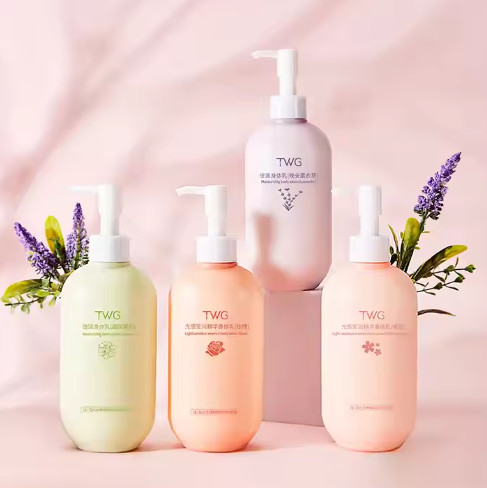 Private Label Custom Moisturizing Body Lotion Soothing Brightening Smoothing