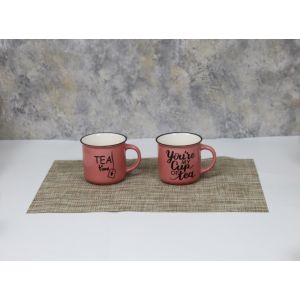Ceramic/Porcelain 320cc Mug With Handle Tea/Coffee Mug for Home office using