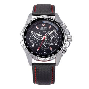 Quality Men Quartz Watches Top Brand Luxury Leather Strap Male Men's Watch Sports Watches for sale