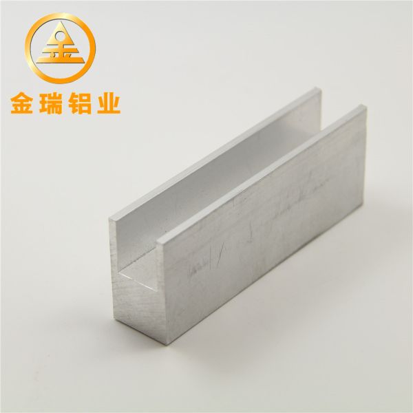 6063 T5 Aluminium Profile Enclosures , Extruded Aluminum U Section Easy