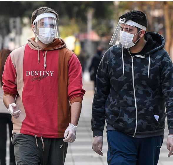 Clear Anti Fume 1000pcs/Box Disposable Protective Face Shield