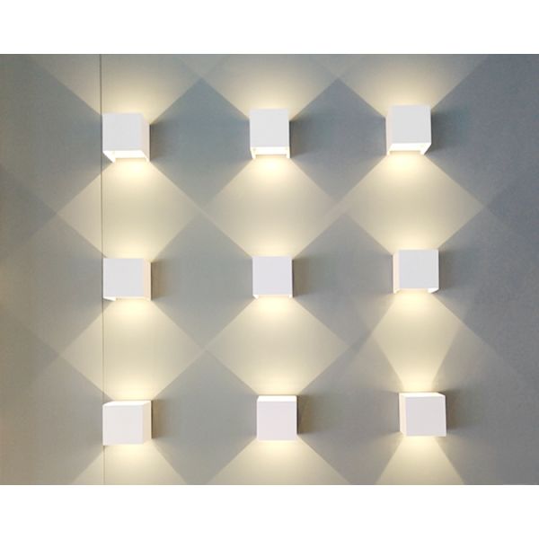 Waterproof adjustable 0-90degree black white led outdoor wall lights & outside wall light with light sensor