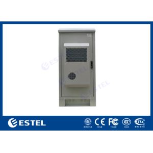 Heat Exchanger Dual Cooling Outdoor Telecom Cabinet 33U IP55
