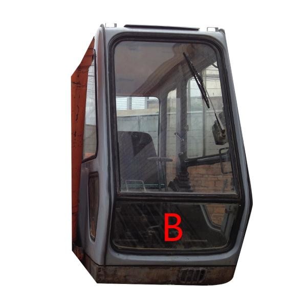 Buy White Front Windscreen Glass HITACHI Excavator Window Replacement at wholesale prices