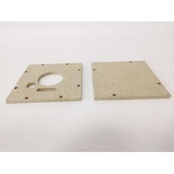 Buy Heatproof Fireplace Vermiculite Fire Board Sheets Acid Resistant at wholesale prices