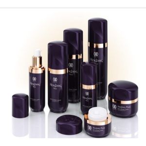 White and Red PETG 25g 45g Cream Jar 30ml 50ml 80ml 100ml 120ml Lotion Bottle