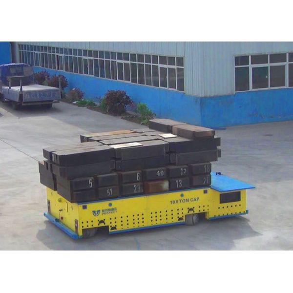 New Style Trackless Handling Bogie-Heavy load steel rail wheels Trackless Transfer Car