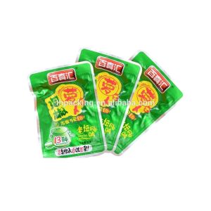 Food Grade Silvery Pickles Plastic Packaging Bag with Antiseptic Properties