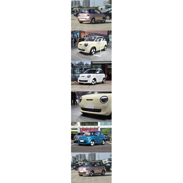 Changan Lumin Stock Luxury 4-Wheel Electric Car 301km Range 101km/h Mini Electric Vehicle with Pure Electric Energy Type