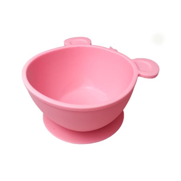 Buy Promotional Silicone Baby Bear Bowl With Suction High Durability at wholesale prices