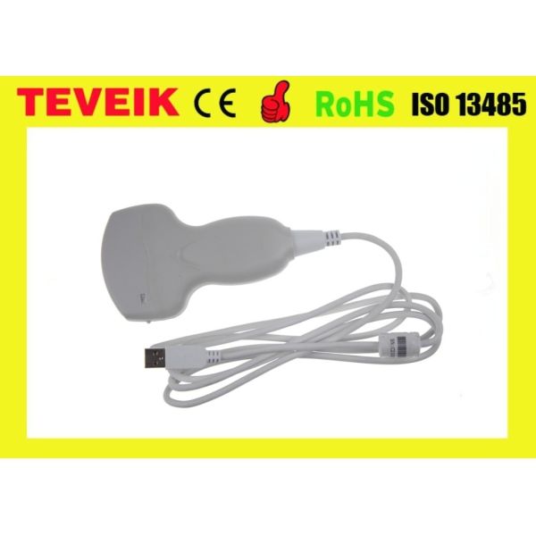 Medical Digital Portable USB Electric Convex Ultrasound Transducer Probe For Laptop