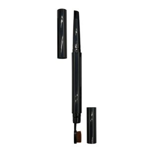 Custom Waterproof Auto Eyebrow Pencil With Brush Silk Screen Printing
