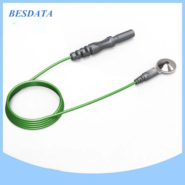 Buy Green EEG electrodes and cables for Clinical Analytical Instruments at wholesale prices