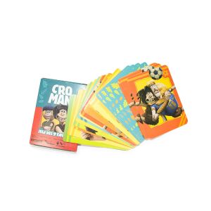 ISO 9001 4C Versatile 350gsm C2S Paper Fun Playing Cards