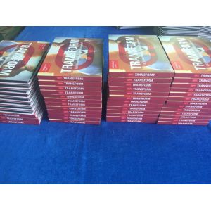 Custom design paper material display LCD screen video brochure 4.3'' Hard cover