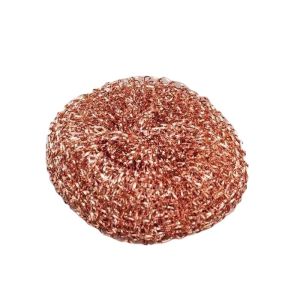Pure Copper Wire Spiral Scourer Kitchen Cleaning Ball 20g/pc