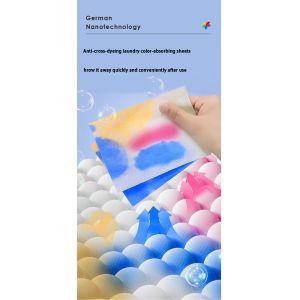 Quality Anti Color Laundry Paper Sheets / Customizable Clothes Detergent Sheets Paper for sale