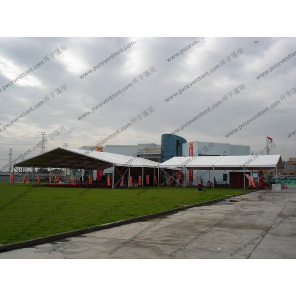Clear PVC Windows Huge Exhibition Dome Tent
