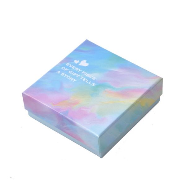 Customized Logo Jewelry Boxes Women's Necklace Earrings Ring Beautifully Packaged Full Set Of Paper Gift Boxes