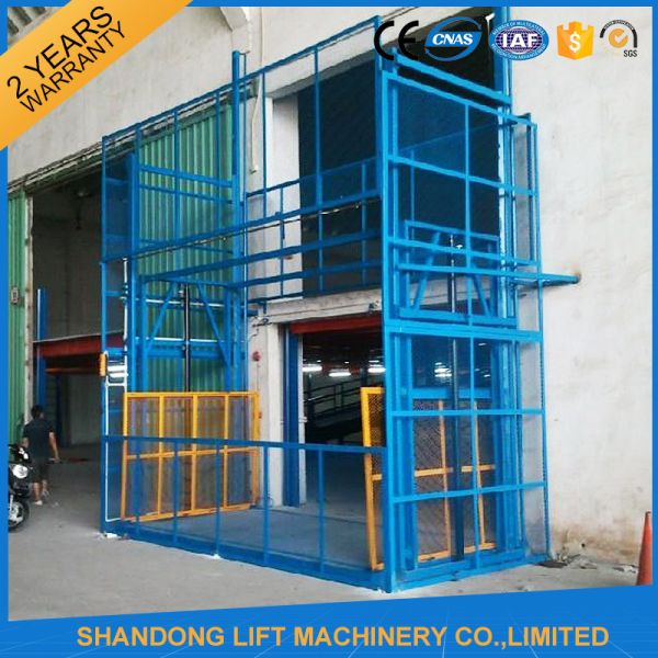 Buy 5m Vertical Hydrualic Platform Lift  for Warehouse Cargo Lifting 3 ton Lifting Capacity at wholesale prices