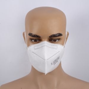 Good material non woven protective folding face mask with 5 layers