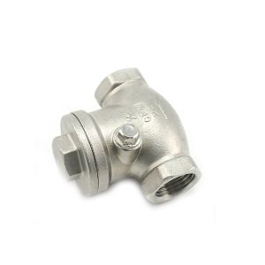 Stainless Steel 304 Pn200 Swing Check Valve With Female Threaded