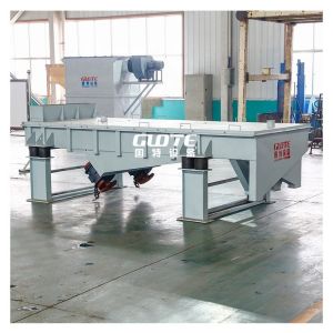 Classifying Particle High Frequency Capacity Wood Chip Linear Vibrating Sieve